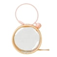 thumbnail image 4 of Runquan Mini Doll Pouch Decorative Zipper Closure with Keyring Mini Doll Storage Bag light pink, 4 of 8