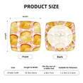 thumbnail image 5 of Cauagu Tasty Toasts for Dining Chair Seat Covers,Slipcovers Kitchen Chair Covers Upholstered Chair Seat Cushion Cover Chair Seat Protector-Four Pieces, 5 of 7
