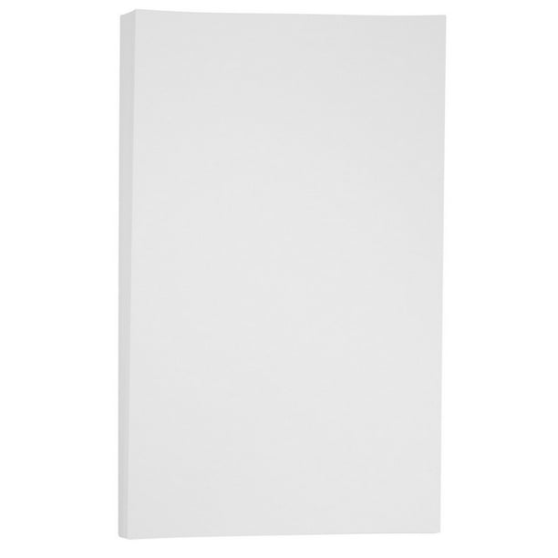 JAM Vellum Bristol Cardstock, 11x17, 50/Pack, 67lb White