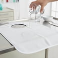 thumbnail image 2 of 12 Pack Premium Adult Bibs - bibs for adults Men, Women; Eating Cloth for Elderly Seniors and Disabled, Adjustable, Terry bib Clothing Protectors, Machine Washable, White, 2 of 6