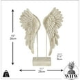 thumbnail image 6 of WHW Angel Wings Decorative Figurine, 15 Inches Tall, Polyresin, 6 of 9