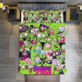 thumbnail image 7 of Invader Zim Characters 3 Pieces Bedding Sets Comfortable Soft Comforter Sets Decoration Bedroom Gifts With 1 Duvet Cover 2 Pillowcases, 7 of 7