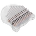 thumbnail image 3 of Kalimba de 17 teclas Bling Bling con Bolsa y Martillo de afinación transparente, 3 of 12