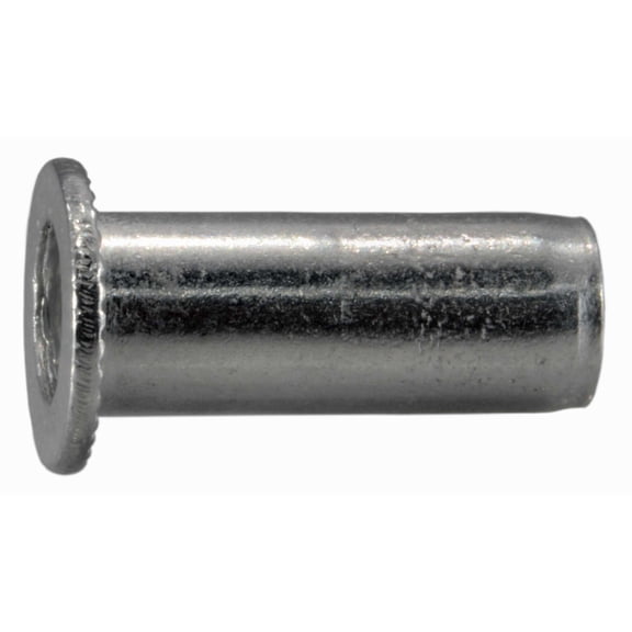 5mm-0.8 x 5mm Aluminum Coarse Thread Blind Nut Inserts (5 pcs.)