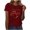 Wine, variant on Meichang Happy Mother's Day Shirts for Women Cute Love Graphic Tees Tops Short Sleeve Casual Blouses Loose Fit Lightweight Summer Mom Tshirts Shirts for Women Gray XXL
