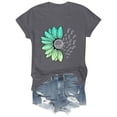 thumbnail image 4 of Basic T Shirts for Women Everyday Casual Loose Fit Summer Short Sleeve, 4 of 6