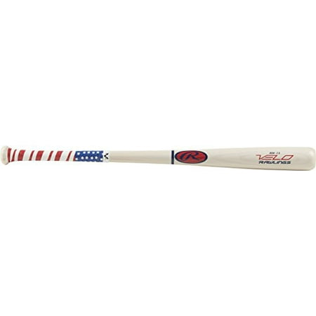 Rawlings Velo Youth Ash Wood Baseball Bat, 30 inch length