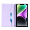 thumbnail image 3 of ELEHOLD for iPhone 14 Wallet Case,Card Slot Zipper Purse Adjustable Crossbody Strap Stand Function Leather Wallet Case for iPhone 14  6.1 inch,Purple, 3 of 8