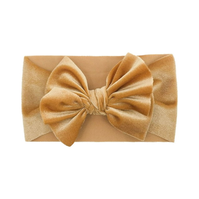 PEIXUN Newborn Toddler Kids Baby Girls Baby Headbands Bows Knotted Soft Headwraps Photography Props