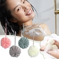 thumbnail image 4 of SGACAI Bola exfoliante para baño con forma de calabaza, malla para ducha, lote U3, 4 of 6