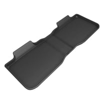 3D MAXpider Custom Fit Kagu Floor Mat (Black) Compatible with Lucid Air Touring 2022-2025 - Second Row