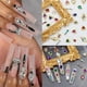 thumbnail image 4 of Kit de decoración de uñas con diamantes de imitación, juegos profesionales de decoración de uñas con diamantes de imitación, 4 of 5