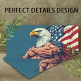 thumbnail image 4 of Muscular eagle and flag Front License Plate,Metal License Plate,Funny Standard Plates Personalized Novelty Decorative For Men/Women/Boys/Girls Car 6×12 Inch, 4 of 7