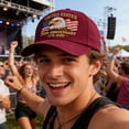 thumbnail image 2 of 250th Anniversary USA Hat, America 250 Merchandise, United States 250th Anniversary Baseball Cap, Patriotic Cap For Men & Casual Celebrations, 2 of 9