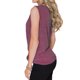thumbnail image 1 of Qarigey Chaleco con cuello en V sin mangas con lazo delantero camiseta mujer verano botón Prendas para la parte del cuerpo Vino rojo S, 1 of 6