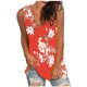 thumbnail image 1 of Blusa sin mangas con cuello en V y estampado informal de moda suelta para mujer Pompotops lopia996846, 1 of 9