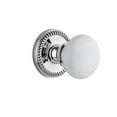 thumbnail image 3 of Grandeur Newhyd_Psg_234 Newport Solid Brass Rose Passage Door Knob Set - Nickel, 3 of 7