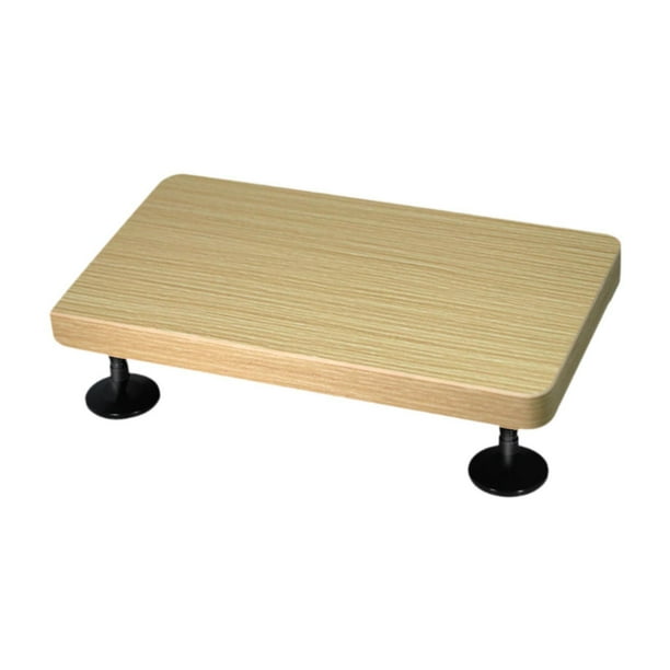 Soporte para monitor de audio de escritorio, estable, antideslizante, resistente, soporte para amplificador de altavoz. Blanco S