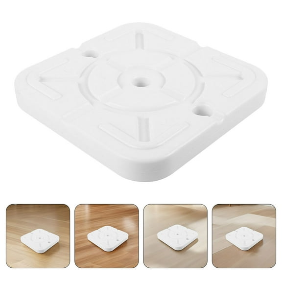 Worgeous 6 Pcs Balloon Arch Base Accessory Stands Weights Baby White