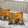 thumbnail image 4 of Outdoor Waterproof Pillow Covers Halloween Ghost Black Cat Potion Decorative Throw Pillow Protectors,Seamless Pumpkin Heart Flax Pillowcase Cushion Cases for Patio Sofa Garden Couch,24x24in,Pack of 2, 4 of 9