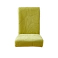thumbnail image 2 of Funda de silla de poliéster lavable para sillas de comedor, oficina y restaurante, elástica, resistente a las manchas, en gris, beige, verde, café, 1 pieza, 2 of 7