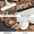 thumbnail image 7 of 2 Piece Coffee Kitchen Decor Rug Set, Home Kitchen Sink Rugs and Mats Non Skid Washable Absorbent Microfiber Kitchen Floor Carpet 17"x47"+17"x30", 7 of 7