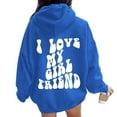 thumbnail image 2 of Gyexs Oversized Hoodies for Women Men Christmas Valentines Day Sweatshirts Hooded Long Sleeve Pullover Tops Trendy Winter Clothes Z02 BU2 & Size M, 2 of 7