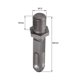 thumbnail image 2 of Adaptador de mandril sin llave de rosca de 1/2 pulgada con vástago cuadrado, 2 of 3