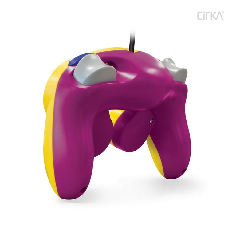 CirKa M05819-Yepu Wired Controller (Yellow Purple) for GameCube