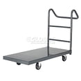 thumbnail image 2 of Platform Truck w/Steel Deck, 5" Polyurethane Casters with Ergo Handle, 48 x 24, 1000 Lb. Capacity, 2 of 4