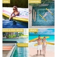 thumbnail image 2 of POZA 2 Pack of Inflatable Jumbo Pool Noodles - 74-Inch Premium and Luxurious Giant Inflatable Sparkly Gold Glitter  Confetti Pool Float Swim Noodles, Inflatable Noodles for Ocean, Lake and Pool - Gold, 2 of 7