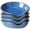 Ceylon blue, variant on Ceramic Spoon Rest for Stove Top, 4.8 Inch Spoon Holder for Kitchen Counter, Kitchen Gadgets, Coffee Spoon Cradle, Home Accessories for Utensils, Set of 4, White