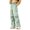 Light Green, variant on Women's Water Resistant Hiking Pants, Fleece Lined Cargo Pants for Women, High Waisted Baggy Parachute Trousers, Wide Leg Climbing Pants with Multi Pockets for Winter Outdoor and Street Black