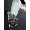 thumbnail image 4 of 1 Pc Spiral Wall-Mounted Hair Dryer Holder – No Nail Adhesive Storage, 4 of 6