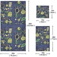 thumbnail image 2 of Coolnut 3 PCS Towel Cute Cartoon Sports Patterns Cotton Bath Towel Set (1 Bath Towel, 1 Hand Towel, 1 Washcloth) for Bathroom, Super Soft and Quick Dry Towels, 2 of 6