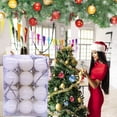 thumbnail image 5 of Laklulu Bolas de Navidad Adornos para árbol de Navidad - Bola colgante para decoración de árbol de Navidad, 5 of 5