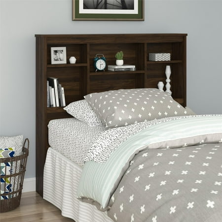 Mainstays Classic Twin Storage, Mainstays Mates Storage Bed With Bookcase Headboard Full Size