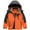 Orange, variant on Boy's Warm Winter Jacket Kid's Waterproof Ski Coat Youth Insulated Fleece Snowsuit Black 8