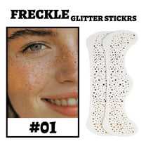 Kokovifyves Beauty Tools Water Transfers Freckle Stickers Easy Natural Freckle Look Beauty Makeup Stickers
