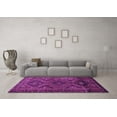 thumbnail image 3 of Ahgly Company Indoor Rectangle Persian Purple Traditional Area Rugs, 5' x 7', 3 of 4