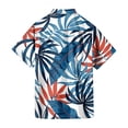 thumbnail image 5 of Yiaimeir Men's Vintage Button Down Bowling Shirts Short Sleeve Summer Beach Shirt，Size M-3XL, 5 of 5