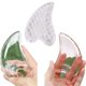 thumbnail image 2 of 2 PCS Horn Crystal Gua Sha Scraping Board Facial Meridian V-shaped Face Gua Sha, 2 of 3