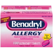 McNeil Benadryl Allergy, 100 ea