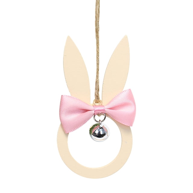 Easter Decorations for The Home Easter Decorations Bows Bells and Wooden Pendants Easter Decorations for Tree