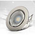 thumbnail image 3 of Verstellbarer LED-Einbaustrahler 6er-Set / 10er-Set Strahler níquel mate Deckeneinbaustrahler GU10, 3 of 5