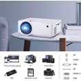 thumbnail image 2 of Miniproyector PONER SAUND 2024 mejorado con soporte 1080P 60 W, 2 of 7