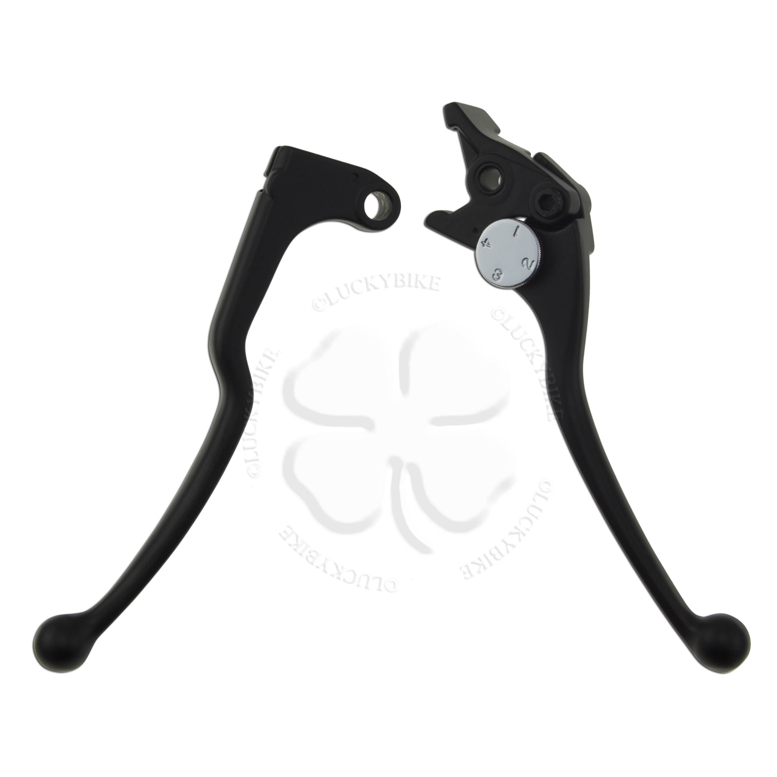 Clutch Hand Lever Black Replacement Set For 1999-2004 Yamaha YZF R6 Krator Brake 