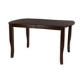 thumbnail image 6 of Miekor Furniture Dark Cherry Finish Simple Design Dining Table with Separate Extension Leaf Mango Veneer Wood Dining Furniture W5U366, 6 of 9