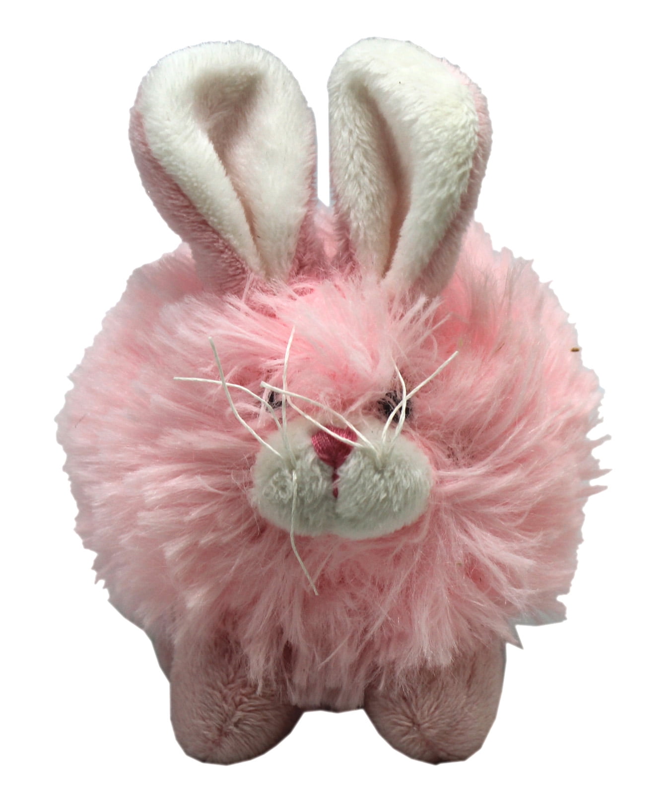 small pink bunny stuffed animal