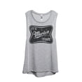 thumbnail image 1 of It's Merica Time Women's Fashion Sleeveless Muscle Tank Top Tee Sport Grey Medium, 1 of 4